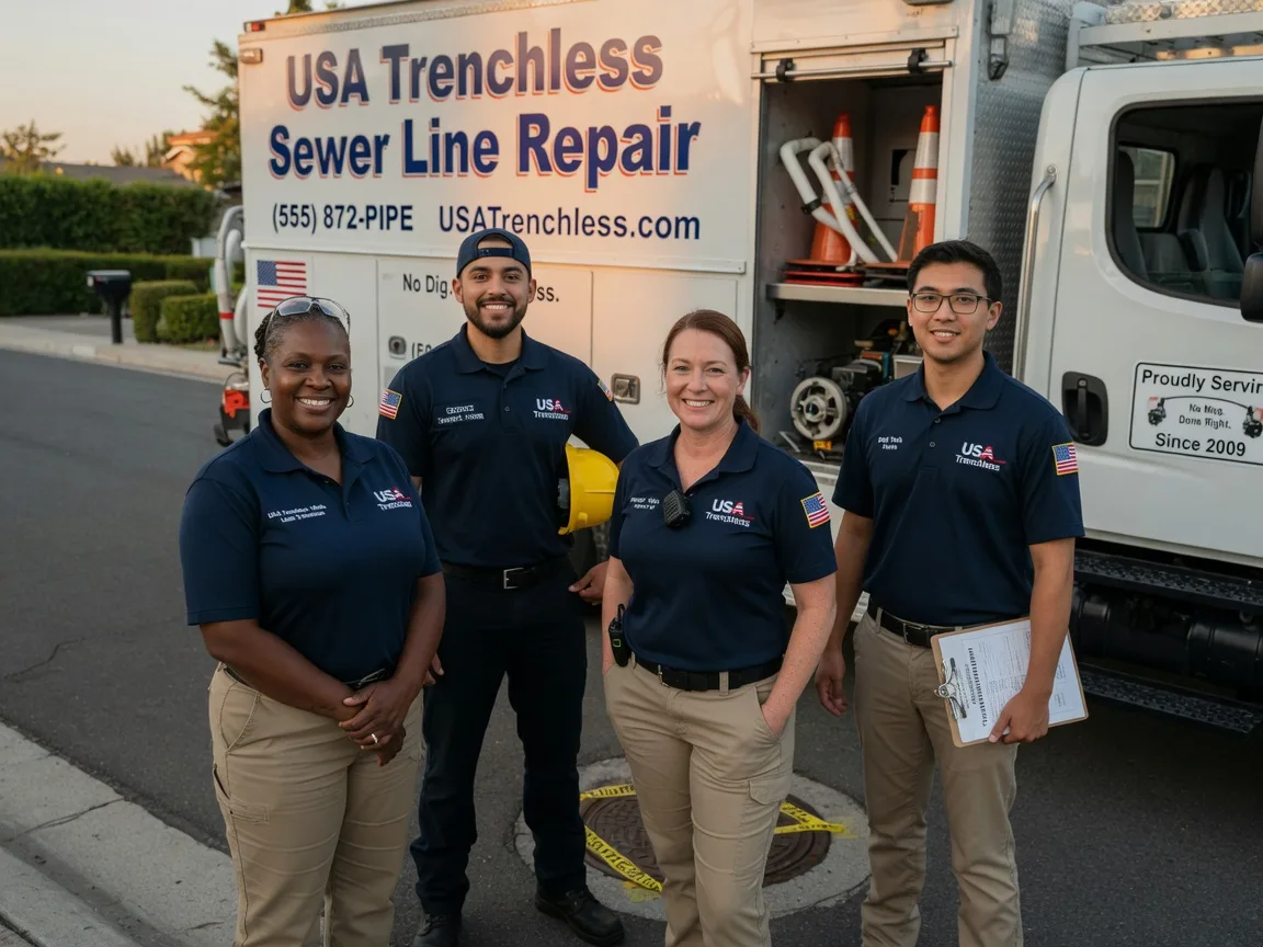 Sewer Line Repair company in Lapaz, IN